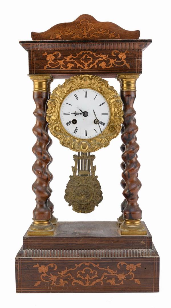 OROLOGIO A TEMPIO, FRANCIA XIX SECOLO