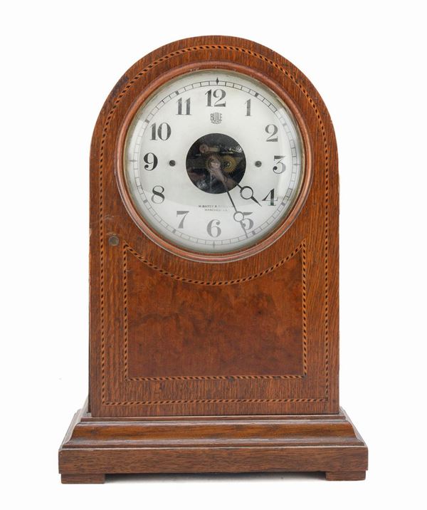 OROLOGIO IN MOGANO, BULLE ENGLAND