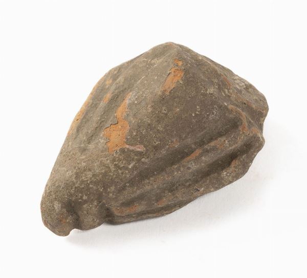 PICCOLO FRAMMENTO IN TERRACOTTA, V-III SECOLO A.C.