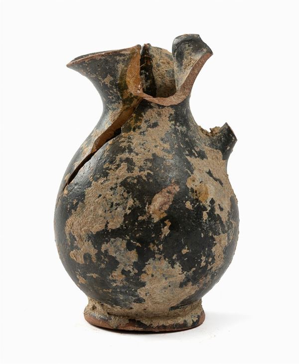 OINOCHOE A VERNICE NERA, IV-III SECOLO A.C.