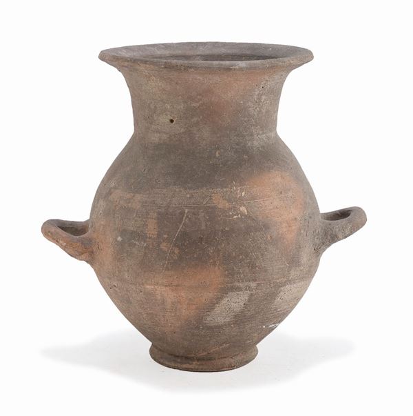 VASO IN TERRACOTTA, SICILIA XX SECOLO