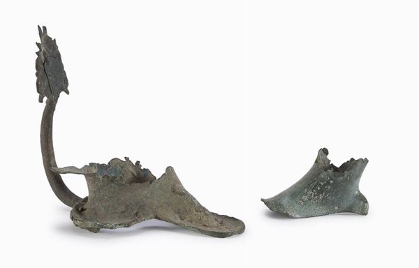 ANSA IN BRONZO, IV-I SECOLO A.C.