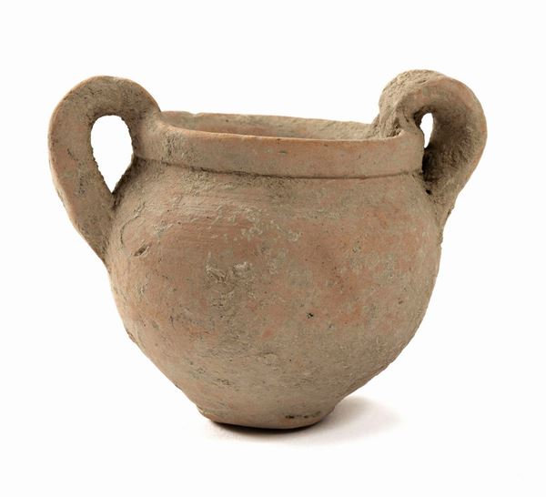 COPPETTA MINIATURISTICA IN TERRACOTTA, VII-VI SECOLO A.C.