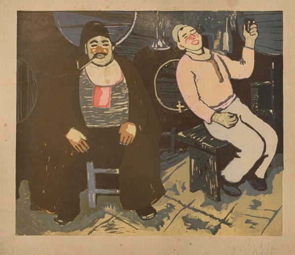 CROMOLINOLEUMGRAFIA DI GIUSEPPE BIASI, 1932