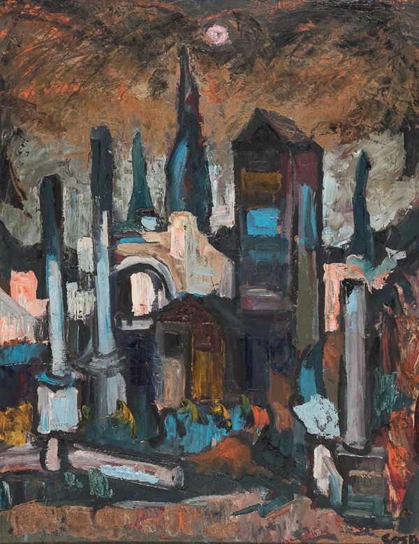 DIPINTO RUDERI DI RAFFAELE COSTI
