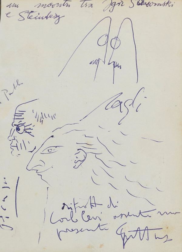 FOGLIO DI ARTISTI DEL NOVECENTO, ANNI &#39;70