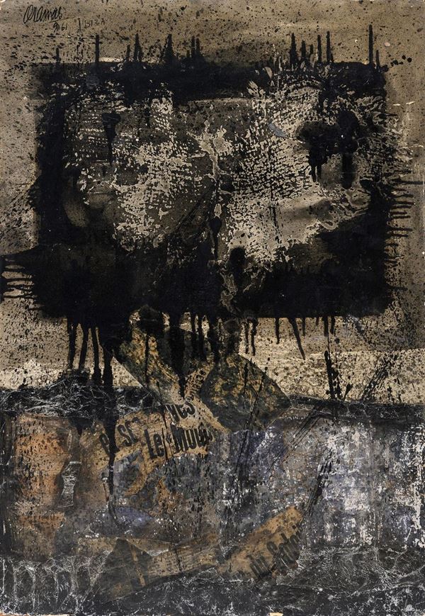 TECNICA MISTA DI ALIRIO ORAMAS, 1961