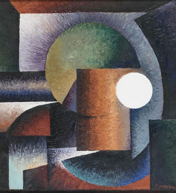 DIPINTO DI PITTORE RUSSO, 1960