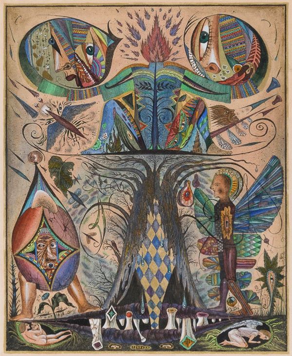 DIPINTO DI ELENA NOVIKOVA, 1992