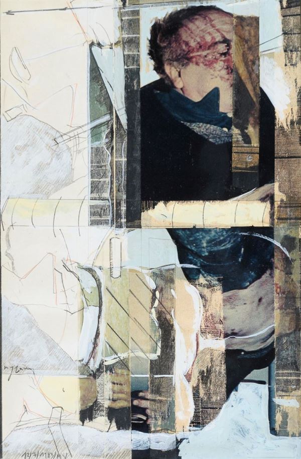 TECNICA MISTA E COLLAGE DI MIGUEL YBANEZ
