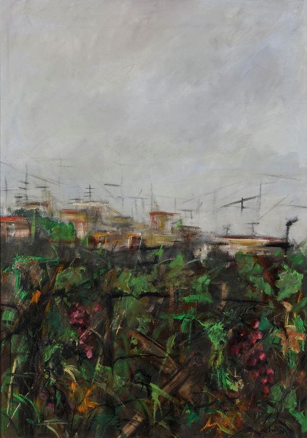 DIPINTO PAESAGGIO DI GIORGIO CHIESI
