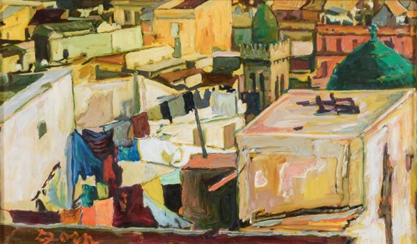 DIPINTO CASBAH DI L. ZORN