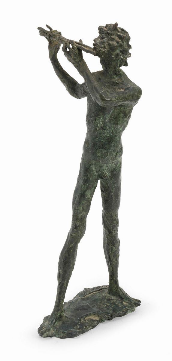 SCULTURA PAN DI AUGUSTO MURER, 1982