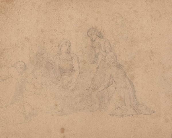 DISEGNO NATIVIT&#193; DI SCUOLA ITALIANA