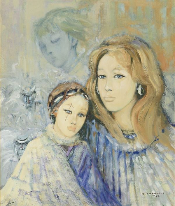DIPINTO DONNE F.TO SANDRO LO CASCIO