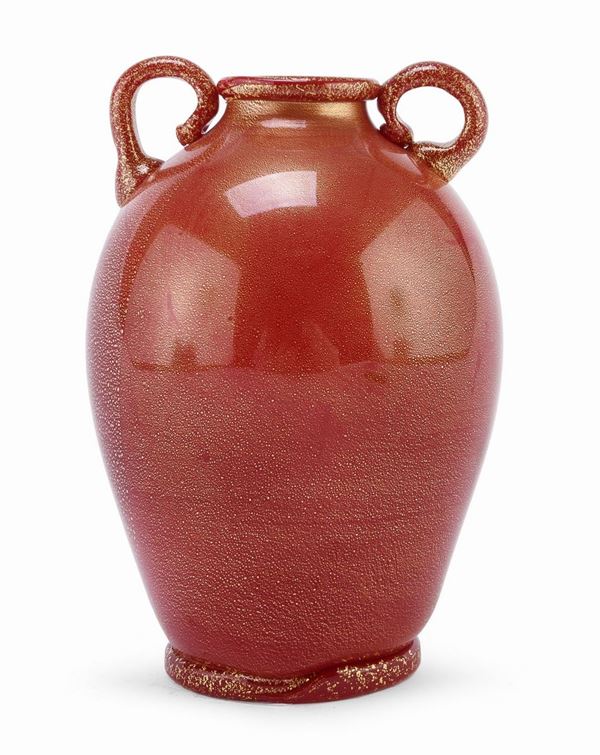 PICCOLO VASO IN VETRO DI MURANO