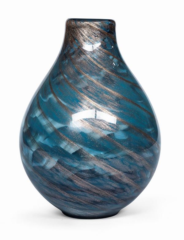 VASO IN VETRO, MURANO ANNI &#39;50