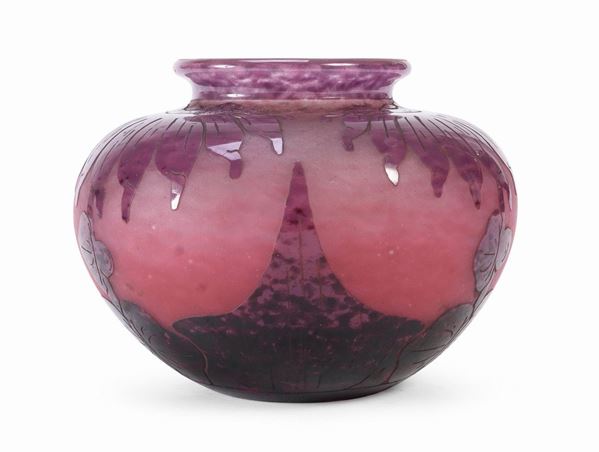 VASO LE VERRE FRANCAIS, PROBABILMENTE SCHNEIDER ANNI &#39;40