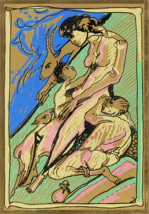 SERIGRAFIA SU LASTRA DI REMO BRINDISI