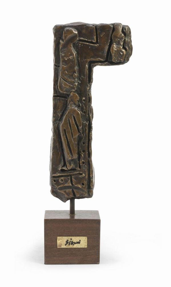 BRONZO STELE, MARIO SIRONI D&#39;APRES