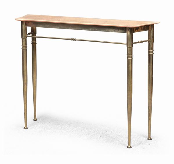PICCOLA CONSOLES IN OTTONE, ANNI &#39;50