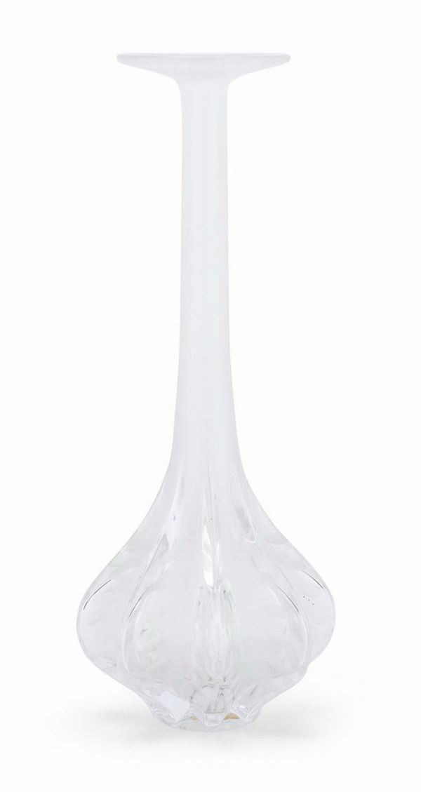VASO IN CRISTALLO, MARIE CLAUDE LALIQUE ANNI &#39;60