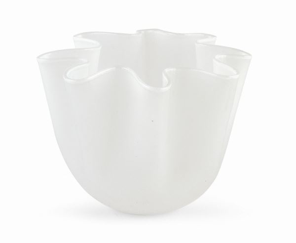 VASO IN VETRO, VENINI MURANO ANNI &#39;60
