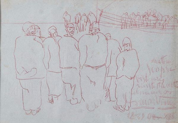 DISEGNO DI LORENZO VIANI, ANNI &#39;30
