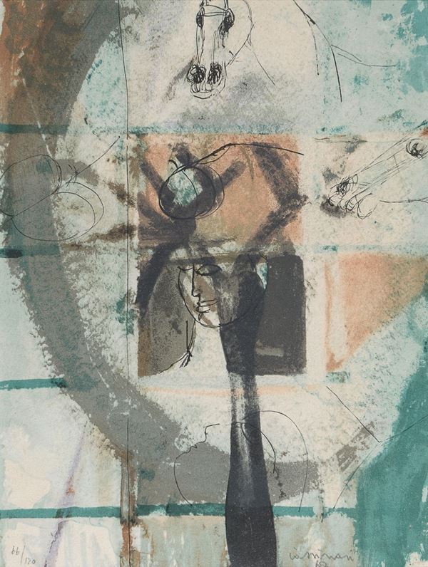 LITOGRAFIA DI BRUNO CASSINARI