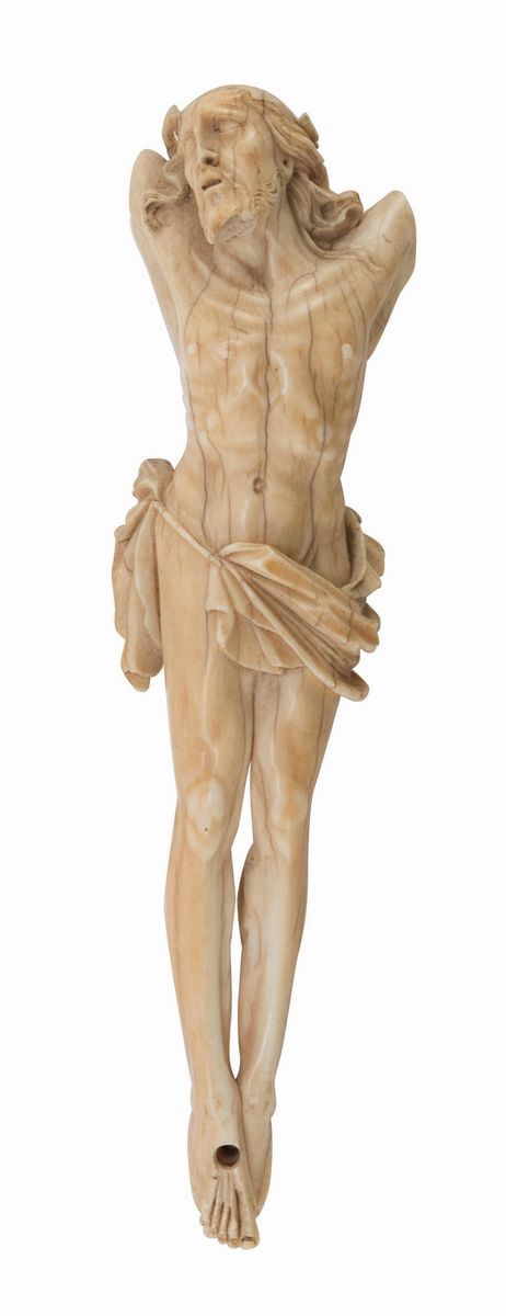 TORSETTO DI CRISTO IN AVORIO