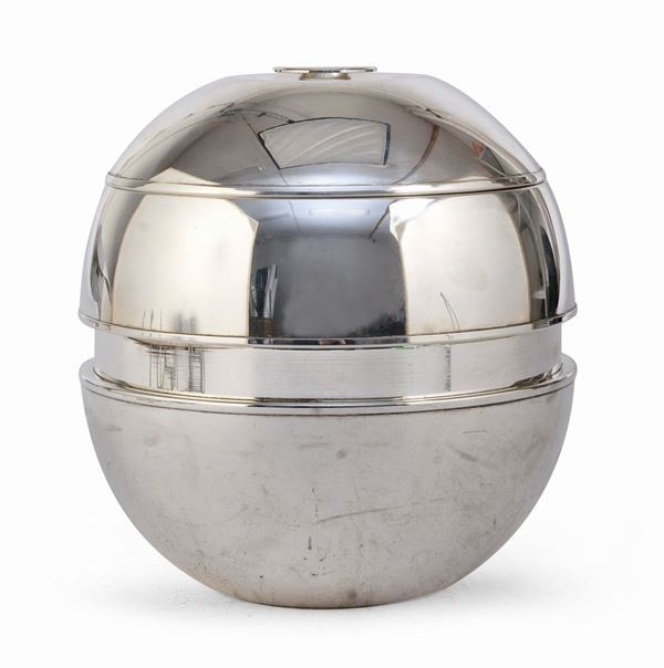 PORTACAVIALE IN SILVERPLATED, PUNZONE LOMBARDIA 1960