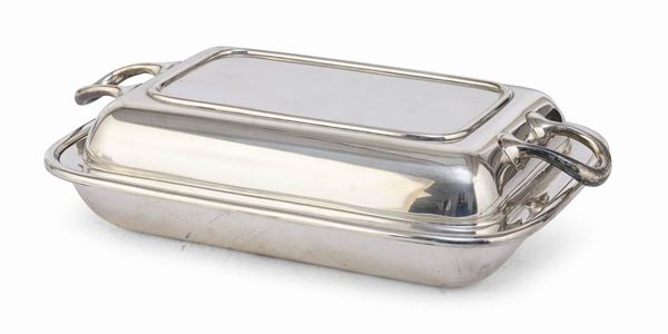 LEGUMIERA IN SILVERPLATED, SHEFFIELD 1954