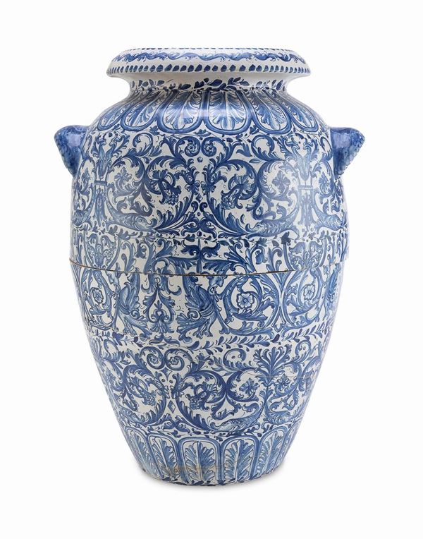 GRANDE GIARA IN CERAMICA, ITALIA MERIDIONALE