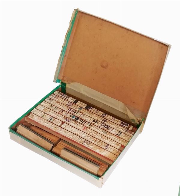 SCATOLA DI CARATTERI DA STAMPA, MARCA ZENITH