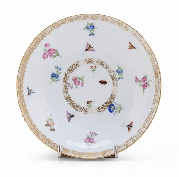 PIATTINO IN PORCELLANA, MEISSEN XIX SECOLO