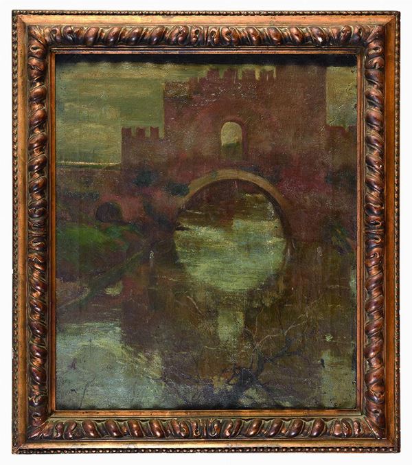 DIPINTO PONTE NOMENTANO