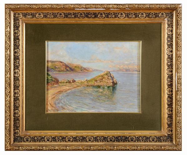 DIPINTO TAORMINA DEL FIGLIO DI PABLO SALINAS