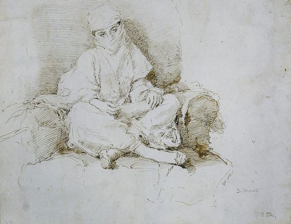 CHINA ODALISCA DI DOMENICO MORELLI