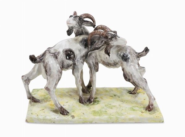 GRUPPO IN CERAMICA CAPRETTE
