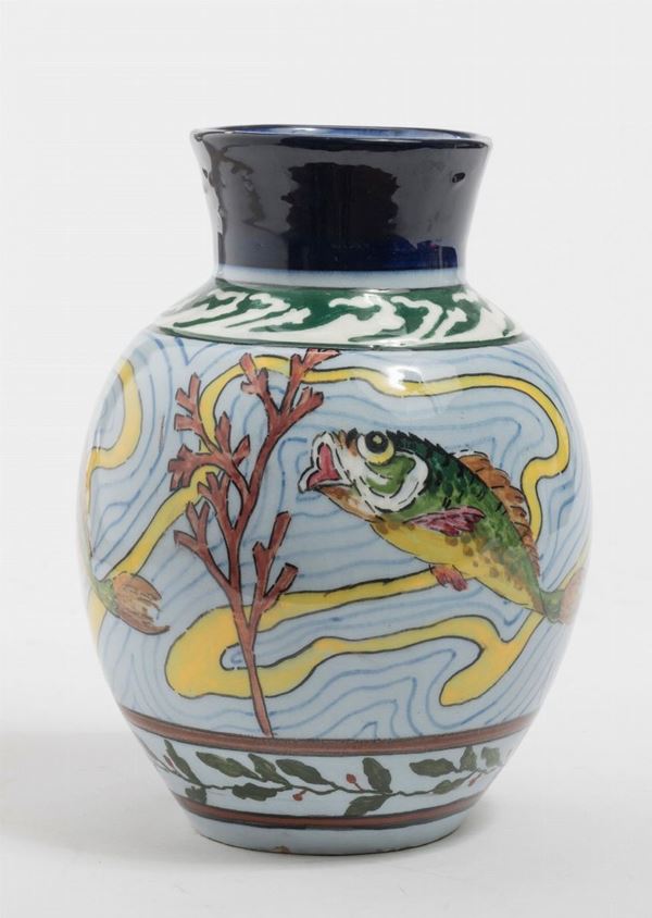 VASO IN CERAMICA, PASQUALI UMBERTIDE