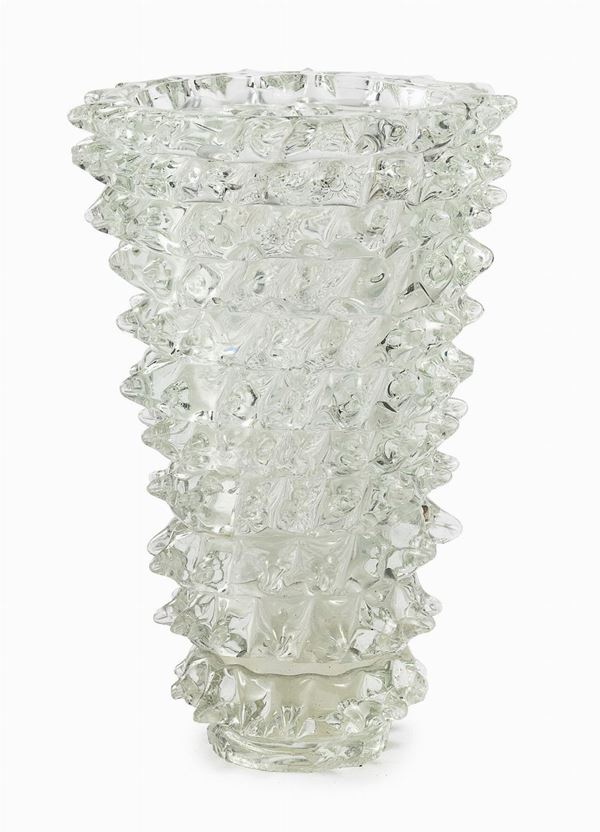 VASO IN CRISTALLO ROSTRATO