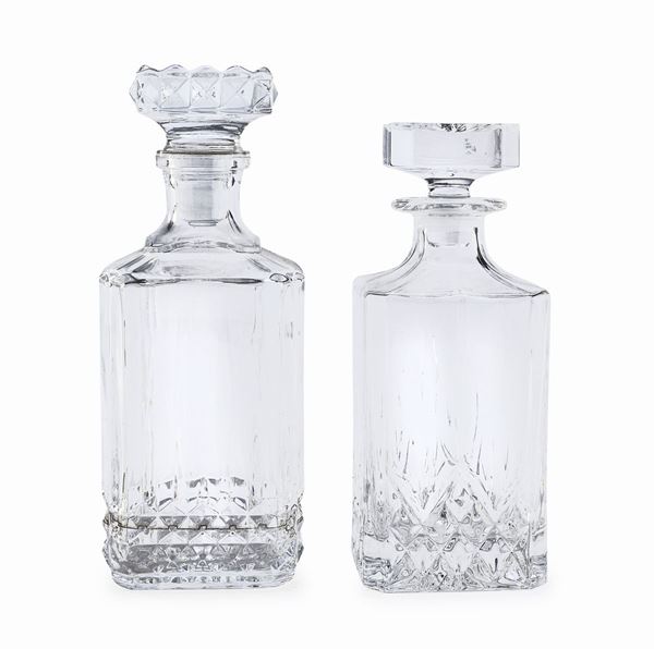 DUE BOTTIGLIE DA LIQUORE