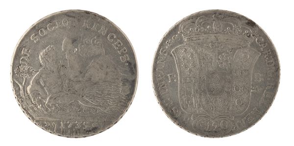 MONETA REGNO DI NAPOLI, 1735