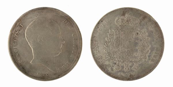 MONETA FRANCESCO I BORBONE, NAPOLI 1825