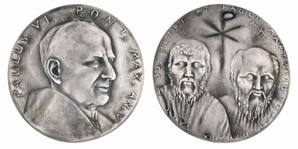 MEDAGLIA VATICANO, PAOLO VI ANNO V