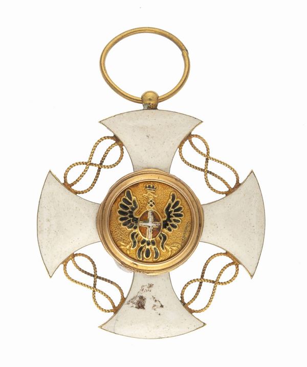 CROCE DA CAVALIERE, ORDINE DELLA CORONA D&#39;ITALIA