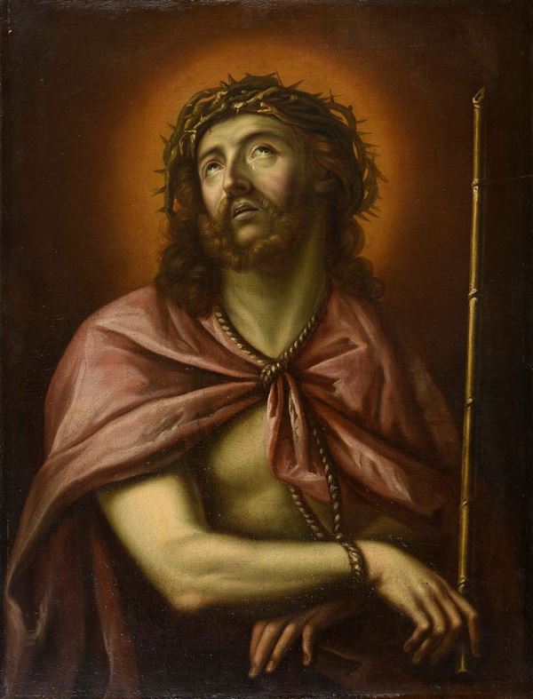 DIPINTO ECCE HOMO DELLA BOTTEGA DI FRANCESO TREVISANI