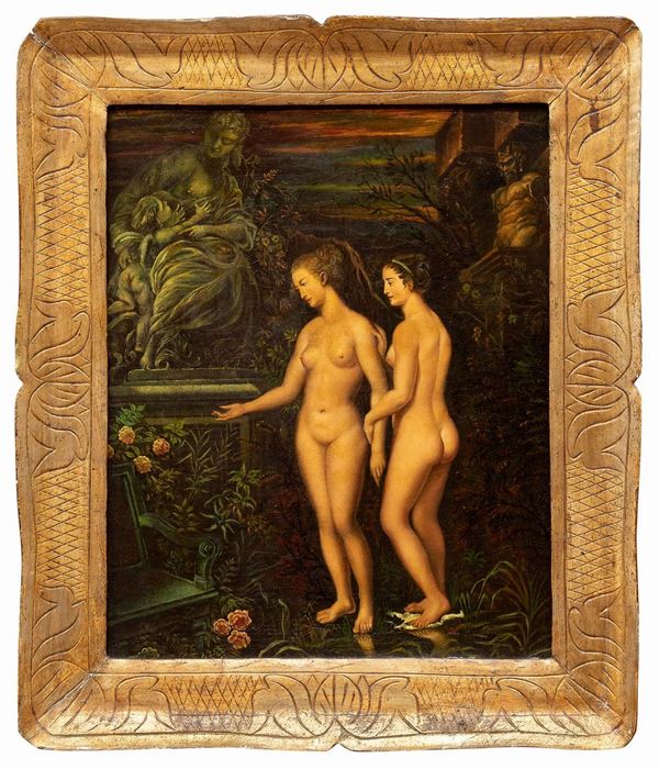 DIPINTO IL BAGNO DI VENERE