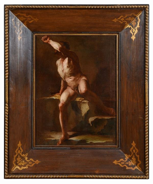 DIPINTO IGNUDO DI CORRADO GIAQUINTO