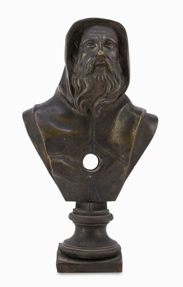 BUSTO PORTARELIQUIE DI GIORDANO BRUNO